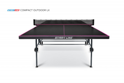 Стол теннисный Compact-2 LX  Всепогодный 6 black